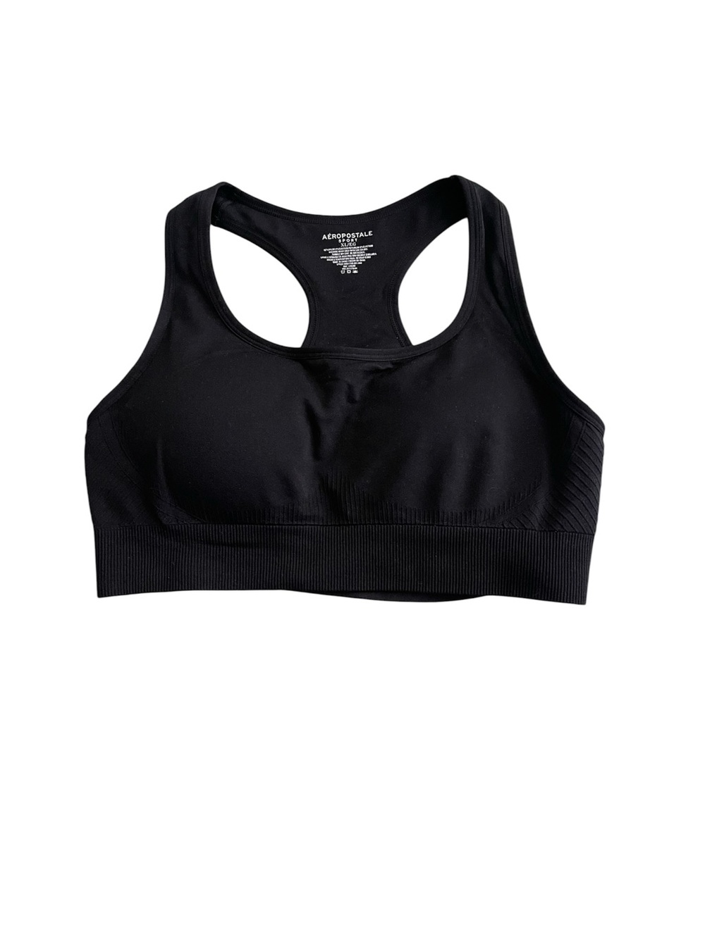 AEROPOSTALE SPORT scoop neck sports bra - XL